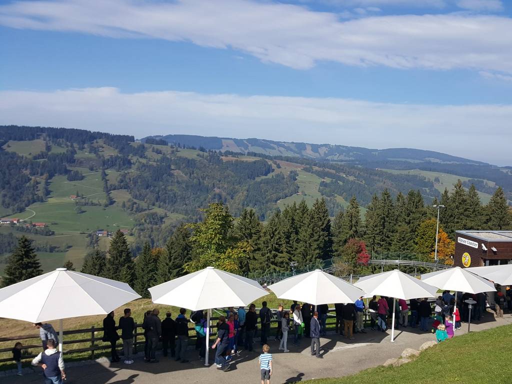 Uhlmann Sonnenschirme Alpsee Bergwelt