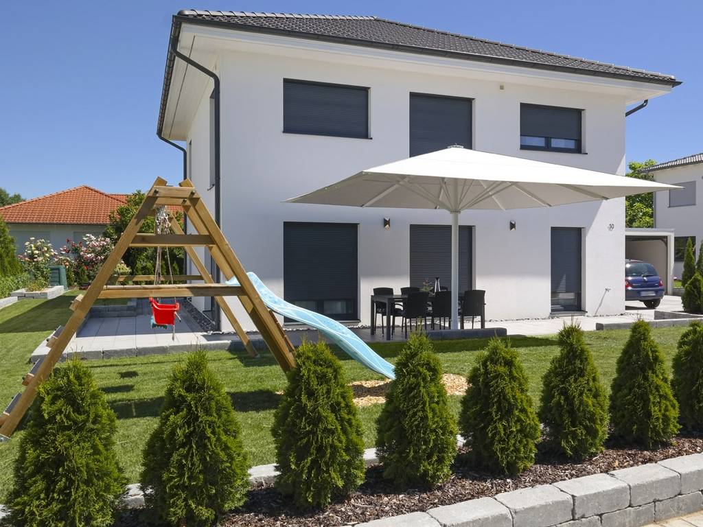 Terrasse Sonnenschirm Garten